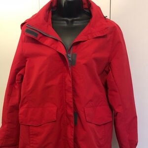 Wmn’s Lands End Red Jacket